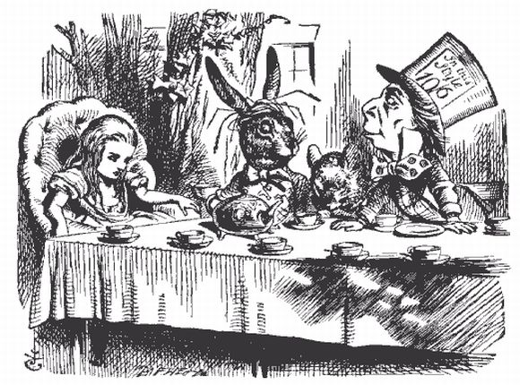 Lory Alice In Wonderland. The original Alice as depicted